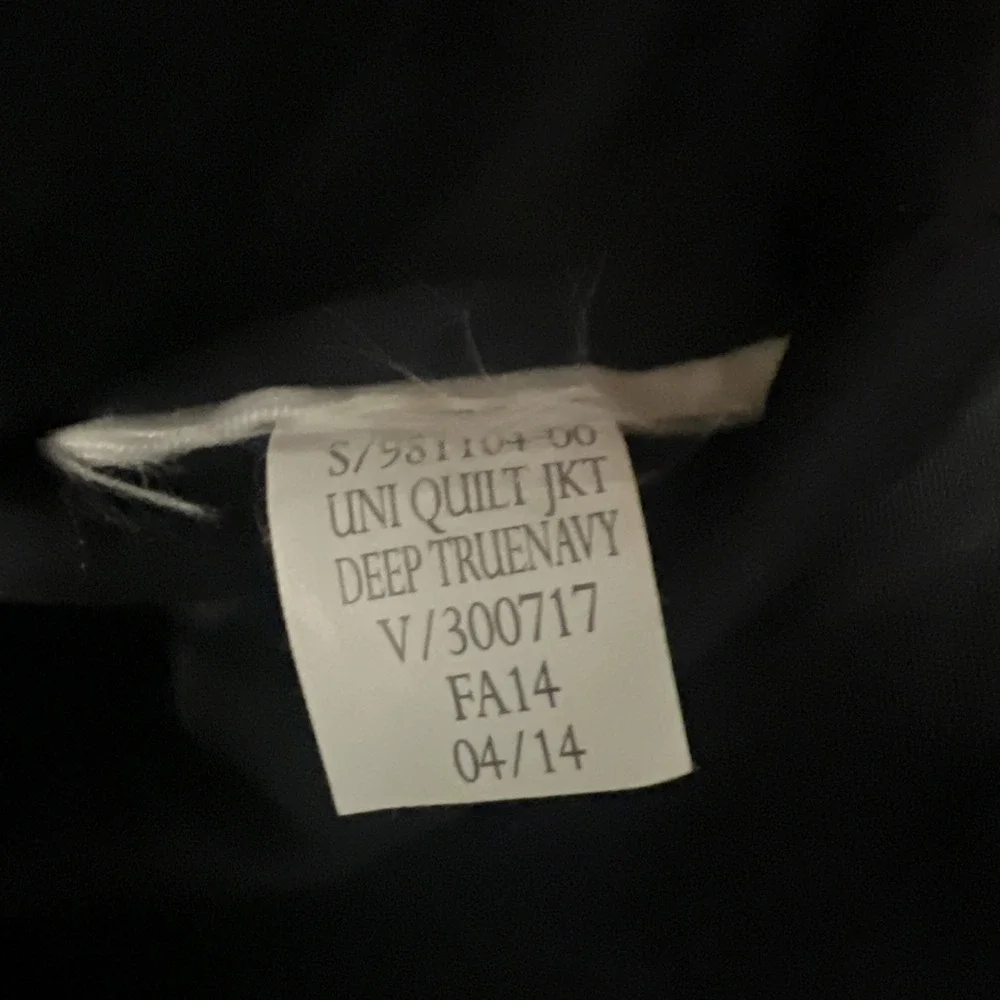 Gap Kids Jacket Youth Sz M (8) Blue Diamond Quilted Insulated Utility Coat Chore